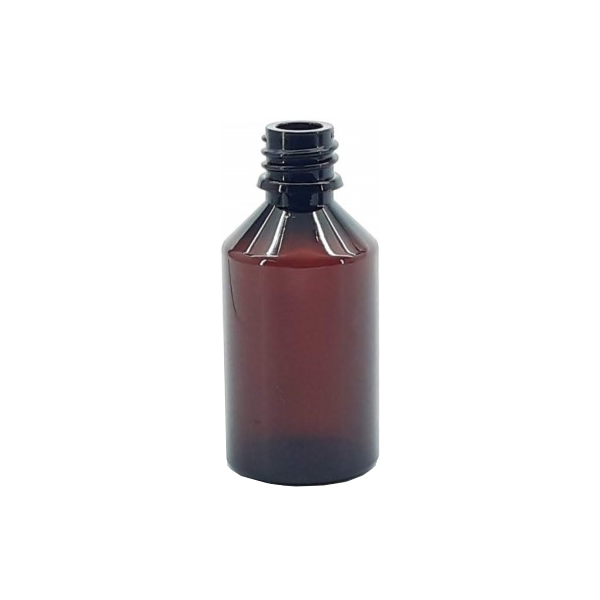 Plastikinis rudas buteliukas 50 ml GL-18