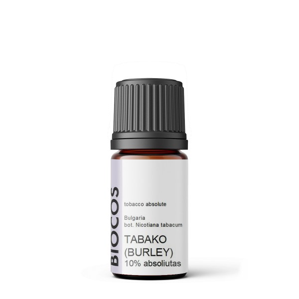 Tabako (Burley) absoliutas 10%, 5 ml. Tabako (Burley) absoliutas 10%, 5 ml.