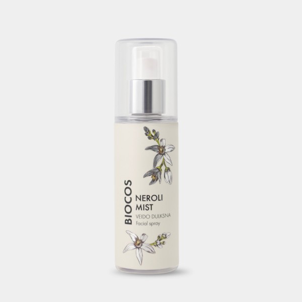 Drėkinanti ir gaivinanti veido odos dulksna NEROLI MIST