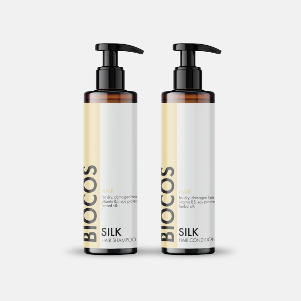 BIO SILK rinkinys: šampūnas ir kondicionierius