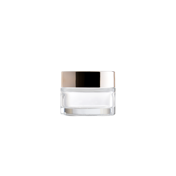 Skaidrus stiklinis indelis 50ml
